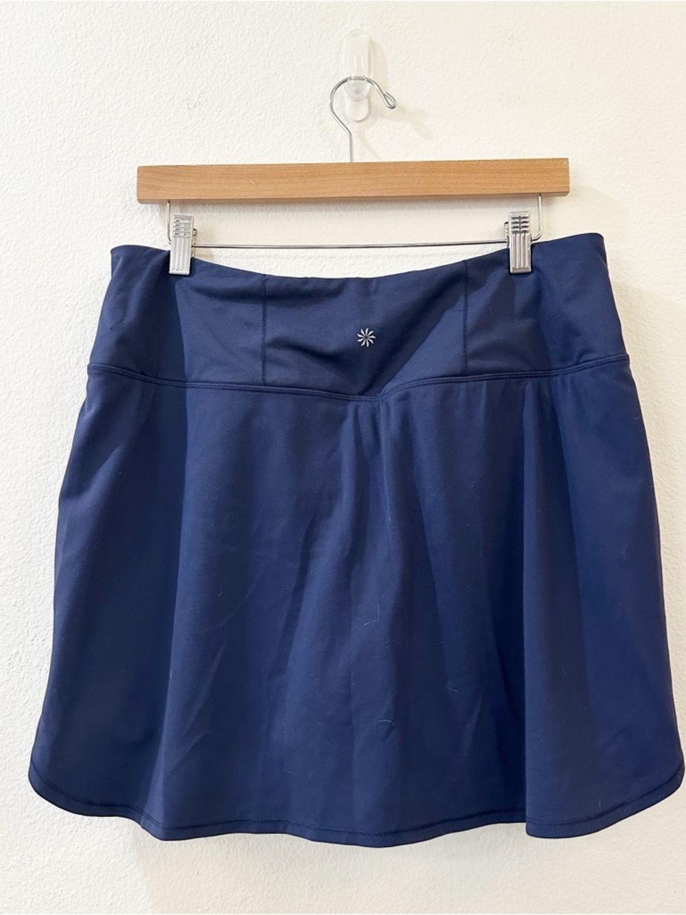 Athleta Fairway Golf Athletic Skort Skirt 16” Navy Blue Size Large - Picture 8 of 10